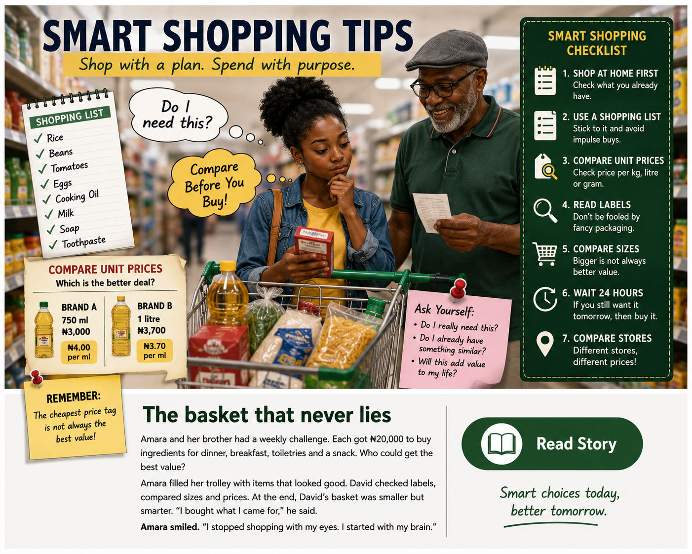 Smart shopping tip