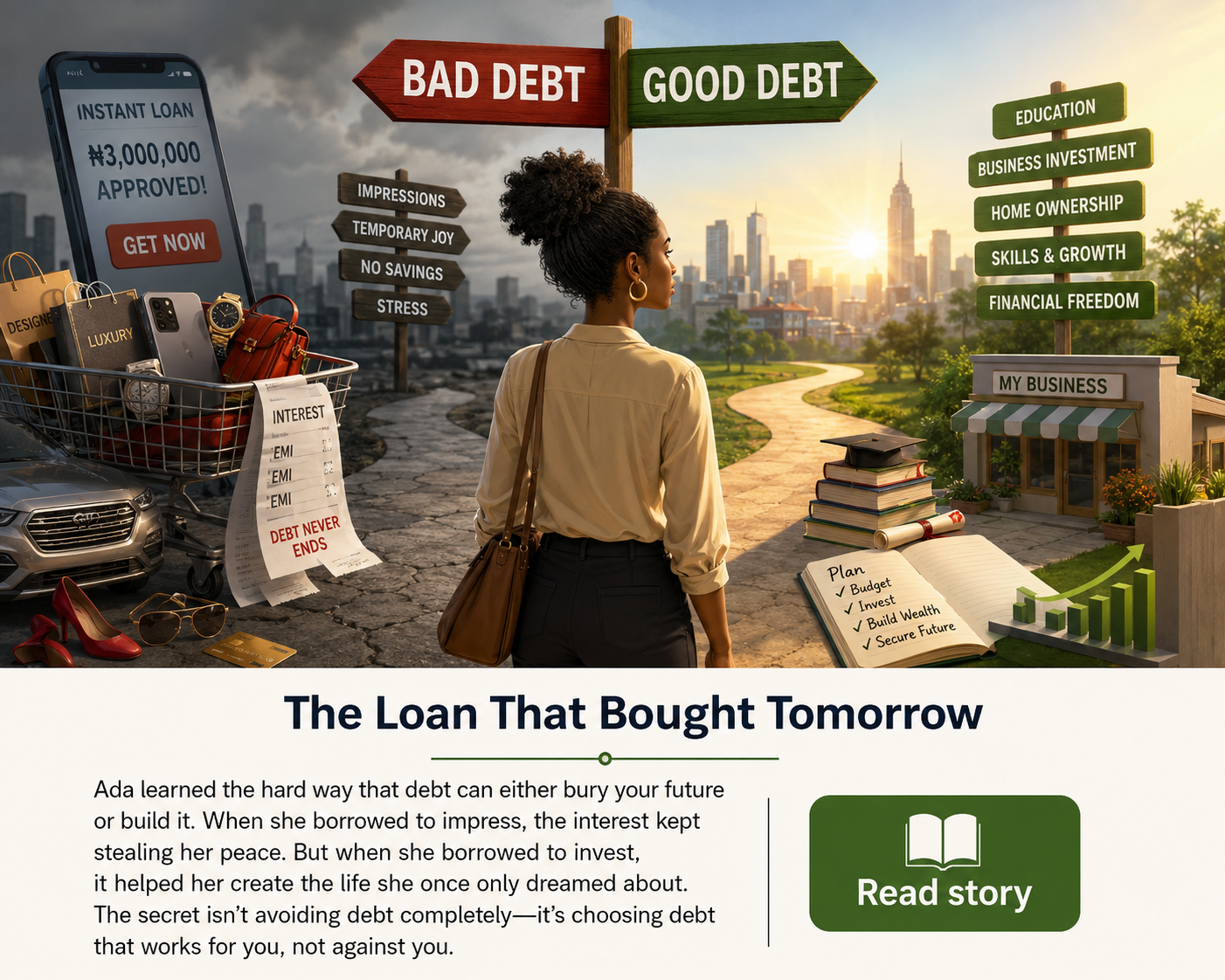 Good debt vs bad debt